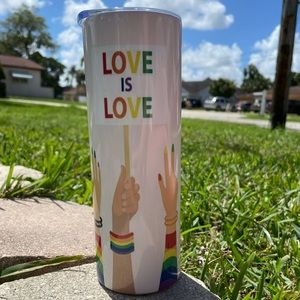 Love is love tumbler